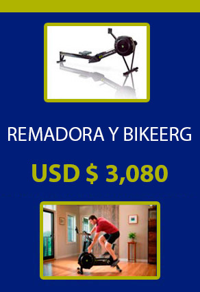Remadora y BikeErg
